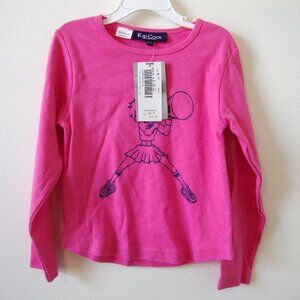 Sears Kid Cool Cheer Leader Long Sleeve Top/Shirt - Size 6/7 -  NWT - 1990's NOS